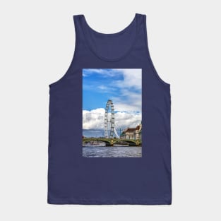 London Eye And Westminster Bridge Tank Top